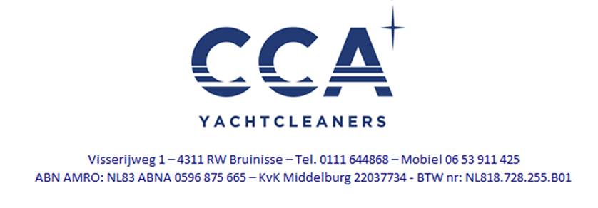 CCA Yacht cleaners
